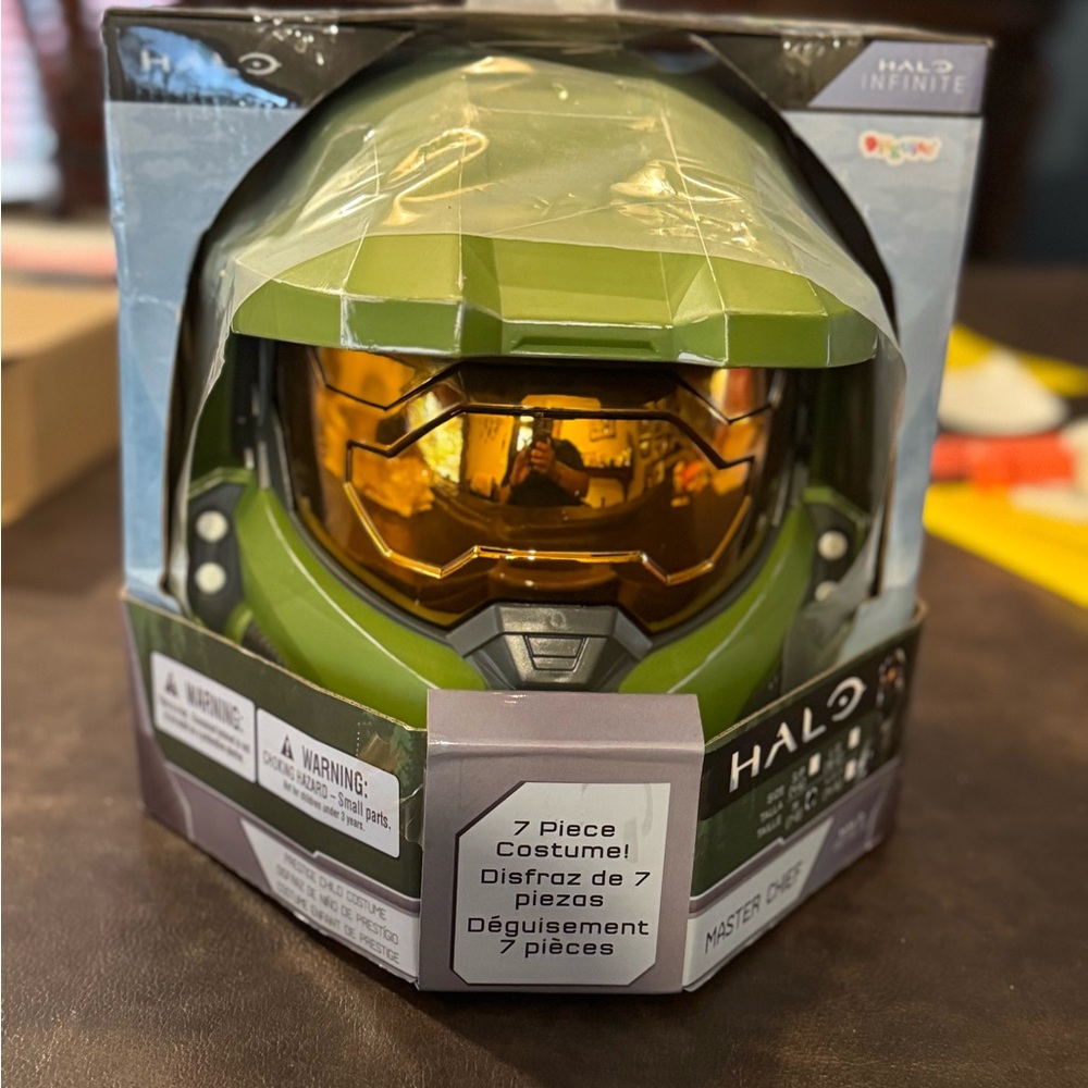 Disguise Green and Gold Superhero Costume